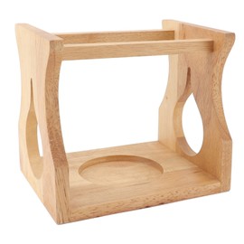 Wood Pour Over Coffee Stand Multifunction Pour Over Coffee Dripper Stand Coffee Maker Station for Coffee Beer Drink Maker Type A
