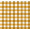 Martina Home - Vichy Teflon Tablecloth - Gold - 140