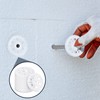 Taiyin 800 Pcs 1.77 Inch/ 45 mm Plastic Washers Foam