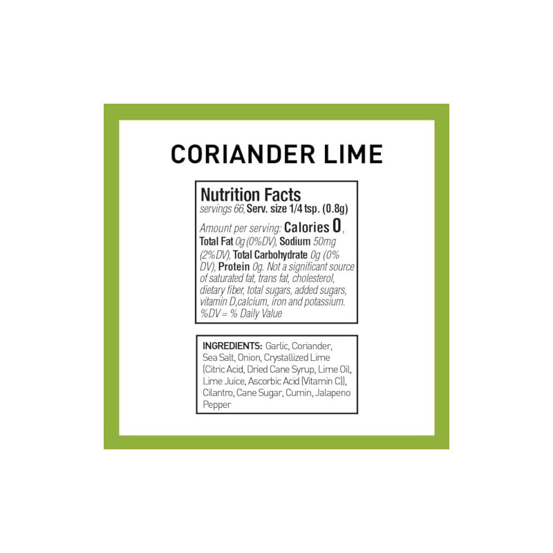 Spice Hunter Coriander Lime Rub, Thailand, 1.9 Ounce (Pack of