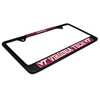 Black Metal License Plate Frame - Second Generation - Mascot