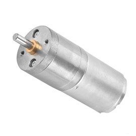 Jiawu DC Gear Motor High Precision Metal Gear Low Speed for Electronic Lock, Robot, Stable Working (12V 60RPM)