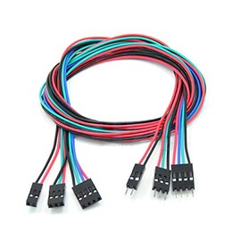 Jumper Wire Male-Female Jumper Wire,10pcs 70cm 2Pin Flexible Jumper Cable Wires for 3D Printer,Reprap,Module,etc.