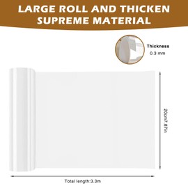 COWANIEE Anti Scratch Furniture Protector, Transparent Cat Sofa Protector, Wear Resistant Sofa Protectors from Cats Pets (20cm×3.3cm)