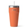 YETI Rambler 26 oz Straw Cup, Vacuum Insulated, Stainless Steel