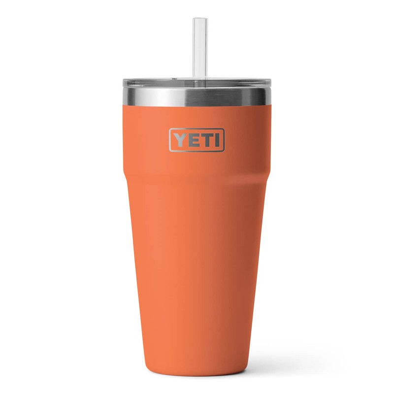 YETI Rambler 26 oz Straw Cup, Vacuum Insulated, Stainless Steel