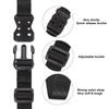 Ayaport Utility Straps with Buckle 72" Quick-Release Adjustable Nylon Straps