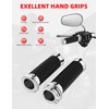 1" CNC Cut Hand Grip Handlebar for Harley Honda Yamaha