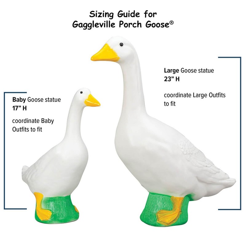 Fox Valley Traders Gaggleville Sun Goose Outfit, Fits Large 23"