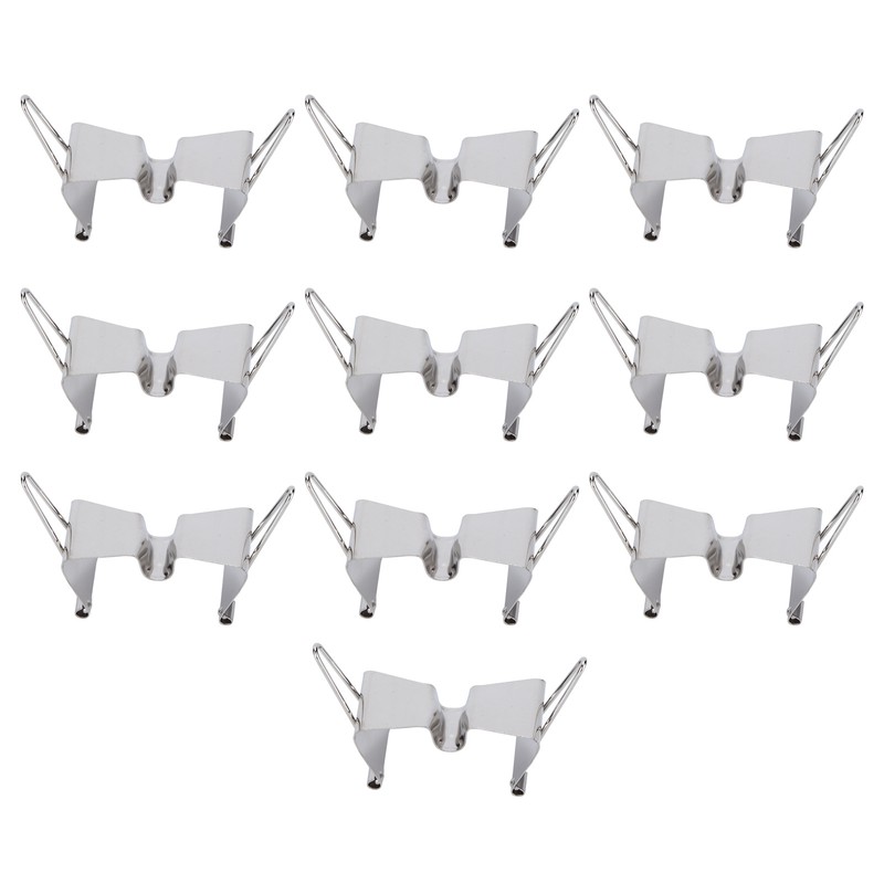 10pcs Metal Clip Stainless Steel Separation Clips Portable Stable Art