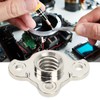 Tripod Fixed Plate Base Screw Nut Aluminum Alloy Tripod Fixing