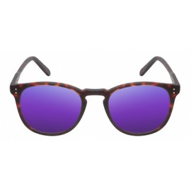 Reptile Larachelus Polarized Sunglass Tortoise Havana/Purple Mirror Men Women Sunnies Driving/Fishing/Running UV Protection