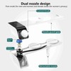 Bidet Toilet Seat Attachment NonElectric Dual Nozzle Adjustable Pressure SelfCleaning(G9/16