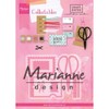 Marianne Design Collectables Eline's Craft Dates, Metal Pink, 21 x