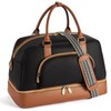 BOSTANTEN Weekender Bags for Women Leather Travel Duffle Bag Carry