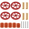 AITIAO Ender 3 Springs Upgrade Kit 4pcs Red Aluminum Hand