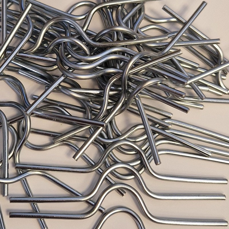 Galaxy 70mm Calendar Wire Hangers x 100 - Silver