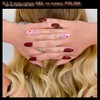 By Vixi 600 Long Oval Nails with Preparation File, 10