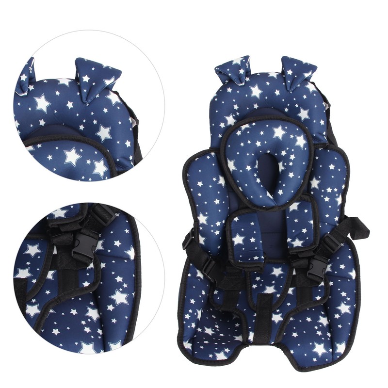 Toddler Car Seat Insert Soft Comfortable Portable Adjustable Infant Baby