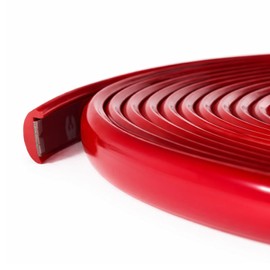 Dawn Enterprises Car Door Edge Protector Guard Flexible Trim - 16 Ft Roll - 3/8" Wide - Prevent Scratches & Dings - Self Adhesive Molding Trim for Cars, Trucks & SUVs - Barcelona Red (3R3)