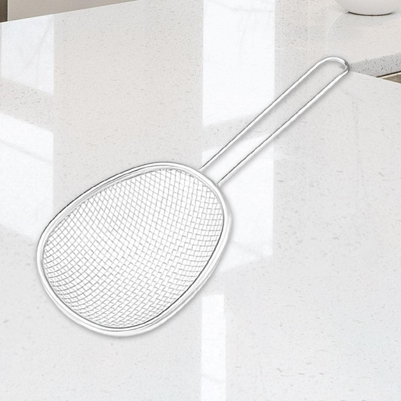 perfk Coarse/Fine Mesh Strainers for Kitchen Stainless Steel Mesh Pasta