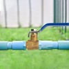 Hourleey 2 Pieces 1/2 Inch Pex Brass Full Port Shut
