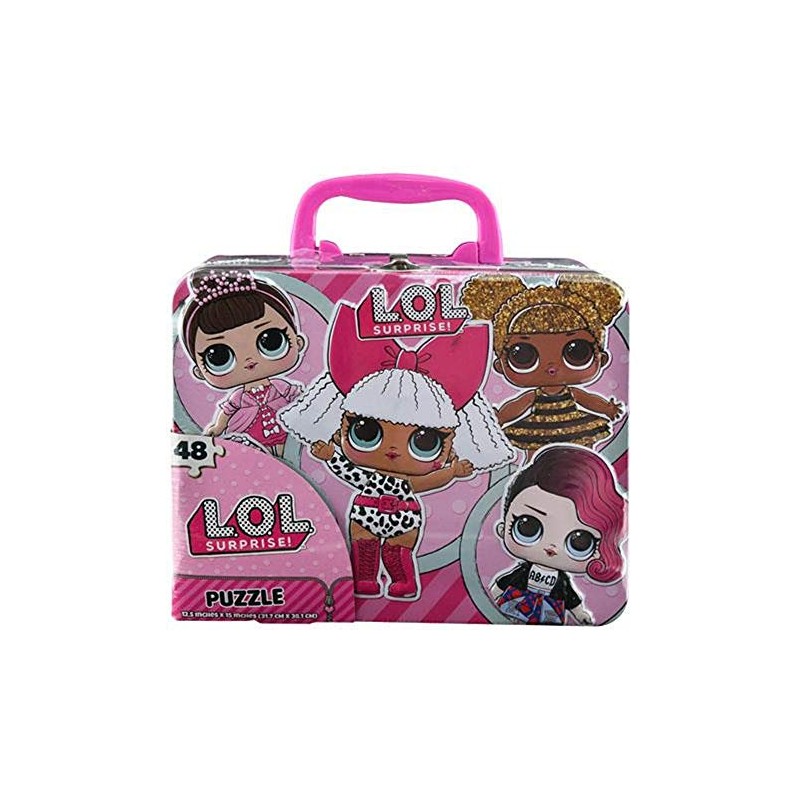 L.O.L Surprise! 48pc Puzzle Tin Box Lunch Tin