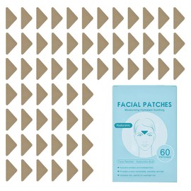 GXGM Zornesfalten Pflaster I Facial Patches Minderung von Zornesfalten,mit Hyaluron I Anti Falten Pflaster 60 Stk. I Faltenpflaster (Hyaluron für normale bis trockene Haut)