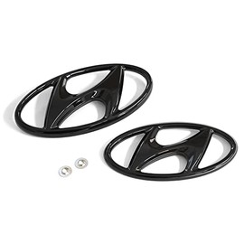 Hyundai 9999Z057156 Logo i30N Emblem Lettering Black 2-Piece for 5-Door