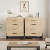GarveeHome 4 Dresser for Bedroom, 38.6" Tall Dresser, Tall Drawer