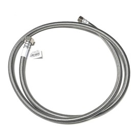 Faucet Water Supply Connector Line Braided Stainless Steel, Faucet Supply Line - 3/8 Female Compression Thread x 1/2 Female Iron Pipe Thread (3/8" Comp x 1/2" FIP) (1, 60 inch)