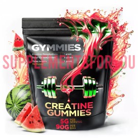 GYMMIES Creatine Gummies - 2 Flavors - 30 Servings - Brand New - Sour Watermelon