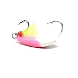 Hunting and Fishing Depot Pompano Jigs with Teaser: Candy Pink