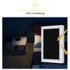 Eurohome 100% Blackout Skylight Roller Blind, No Drilling, Sun Protection,