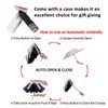 BAODINI Inverted UV Protection Umbrella for Rain and Sun Medium