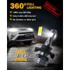 AUXBEAM H13 9008 High Low Beam LED Headlight Bulb 6500K