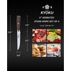KYOKU 5 Inch Steak Knife Set of 4 - Daimyo