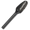 Drill America SF-4 Carbide Burr/Rotary File Tree Radius End Double