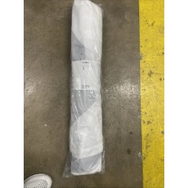 IKEA New IKEA VUKU Wardrobe Free Standing Fabric Cover Zip White Lightweight White