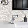 Targawerelax Tile Sticker Peel and Stick Wallpaper, Stick On Backsplash