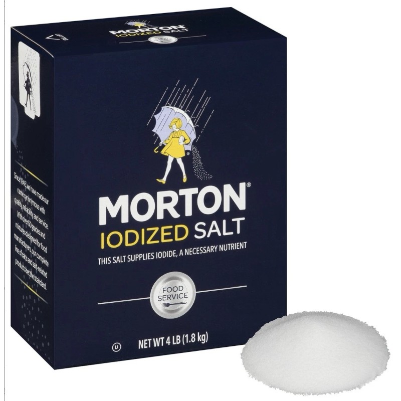 Morton Iodized Table Salt - 4lb.