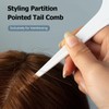 Professional Portable Hair Dyeing Comb, Slip Resistance Needle Pointed Tail