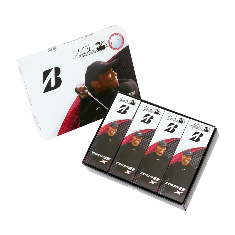 Bridgestone Tiger Woods EDITION B4WXT2 Golf Balls, Tour B X