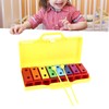 8 Notes Xylophone Colorful Educational Glockenspiel Xylophone Instrument with 2