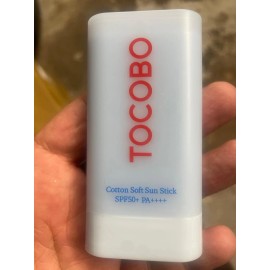 TOCOBO Cotton Soft Sun Stick Vegan Sunscreen SPF50+ PA++++ 19g