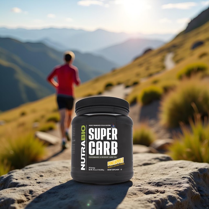 NutraBio Super Carb, Carbohydrate Powder with Cluster Dextrin & Electrolytes,