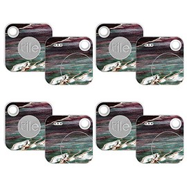 MightySkins Skin Compatible with Tile Mate w/Replaceable Battery (2018) - Grunge Marble | Protective, Durable, and Unique Vinyl wrap Cover | Easy to Apply, Remove | Made in The USA