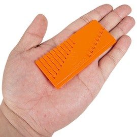 NEWSHOT Fishing Hair Length Measurement Method Feeder Knot Tool Hair Gauge for Carp Fishing Leader