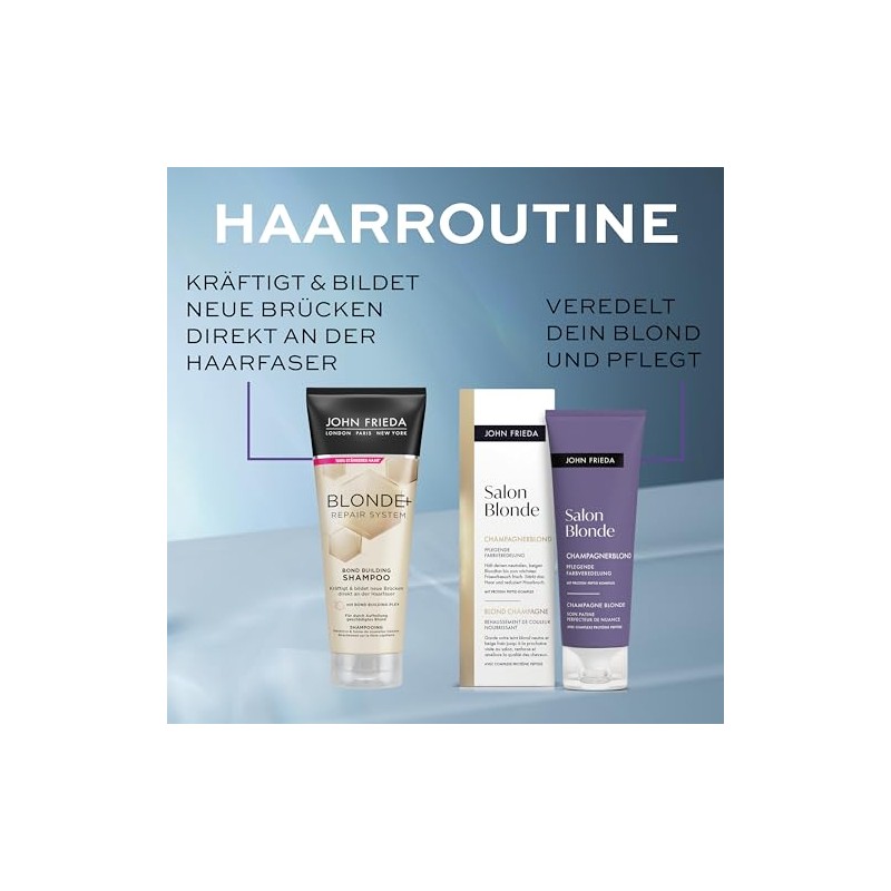 John Frieda Salon Blonde – Champagne Blonde – Colour Finish