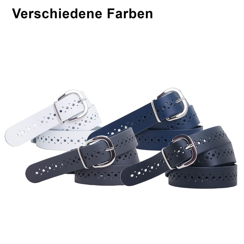 Shenky Leather Belt 3 cm -